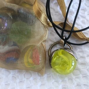 NIB Got All Your Marbles Pendant